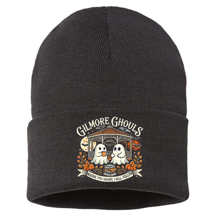 Gilmore Ghouls Where You Haunt I Will Follow Sustainable Knit Beanie