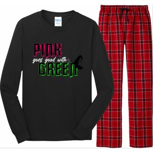 Goes Good With Green Long Sleeve Pajama Set