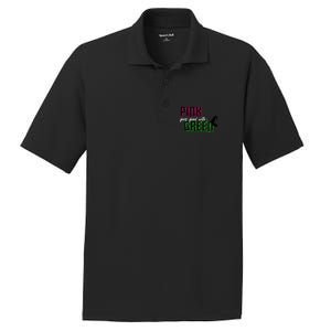 Goes Good With Green PosiCharge RacerMesh Polo