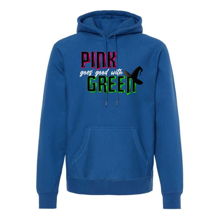 Goes Good With Green Premium Hoodie