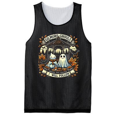 Gilmore Ghouls Where You Haunt I Will Follow Apparel Mesh Reversible Basketball Jersey Tank