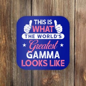 Gamma Gift: WorldS Greatest Gamma Cute Gift Coaster