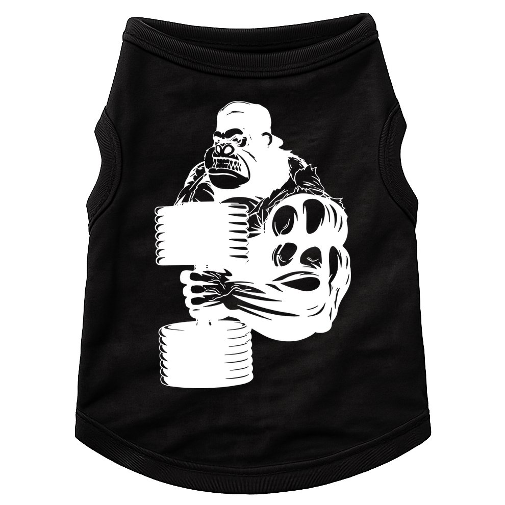 Gorilla Gym Weight Lifting Workout Training Doggie Tank