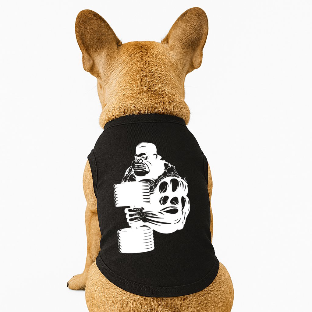 Gorilla Gym Weight Lifting Workout Training Doggie Tank
