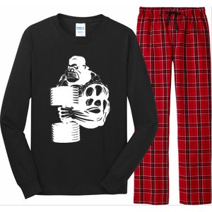 Gorilla Gym Weight Lifting Workout Training Long Sleeve Pajama Set