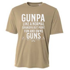 Gunpa Grandpa Who Own Guns Cooling Performance Crew T-Shirt