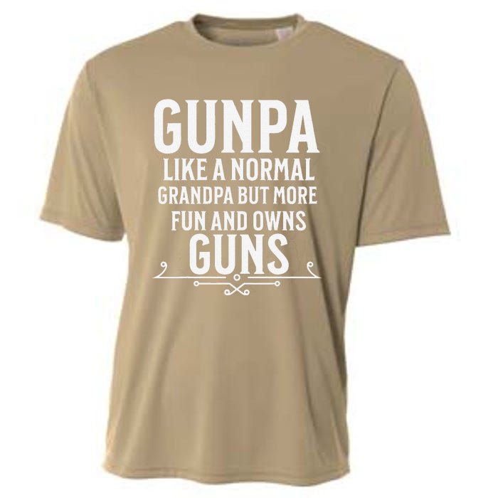 Gunpa Grandpa Who Own Guns Cooling Performance Crew T-Shirt