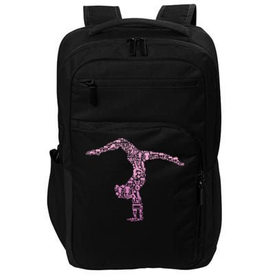 Gymnastics Gymnast Women Girl Impact Tech Backpack