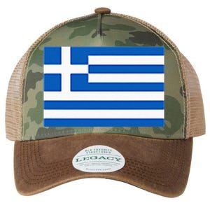 Greece Gift Women Men Kids Left Chest Greek Flag Souvenir Legacy Tie Dye Trucker Hat