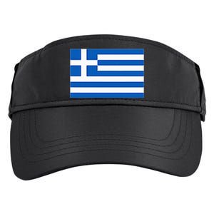 Greece Gift Women Men Kids Left Chest Greek Flag Souvenir Adult Drive Performance Visor