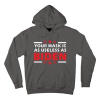 Great Gift Your Mask Is As Useless As Joe Biden Sucks Hoodie