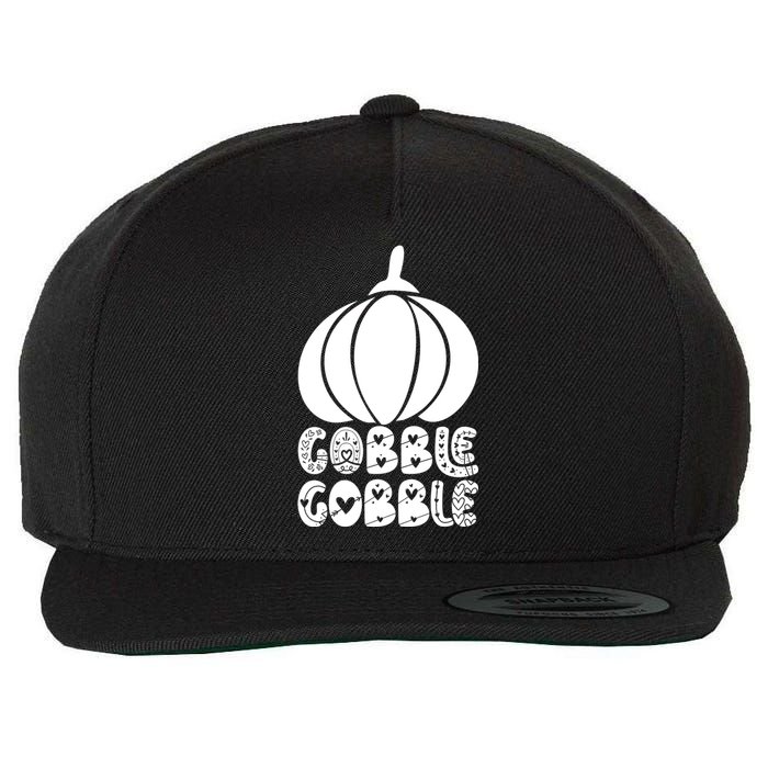 Gobble Gobble Yall Wool Snapback Cap