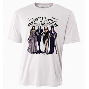 Ghoul Gang You CanT Sit With Us Goth Graphic Halloween Cooling Performance Crew T-Shirt