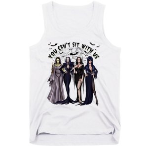 Ghoul Gang You CanT Sit With Us Goth Graphic Halloween Tank Top