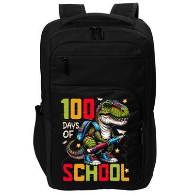 Groovy Happy 100th Day Of School For Teacher Student Impact Tech Backpack