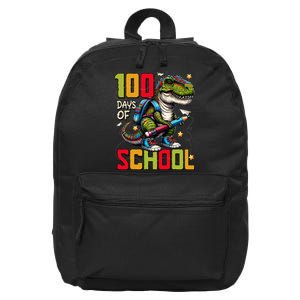 Groovy Happy 100th Day Of School For Teacher Student 16 in Basic Backpack