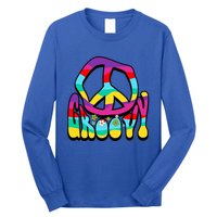 Groovy Hippie 60s 70s Peace Sign Symbol 1970s Flower Power Meaningful Gift Long Sleeve Shirt