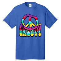 Groovy Hippie 60s 70s Peace Sign Symbol 1970s Flower Power Meaningful Gift Tall T-Shirt