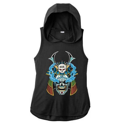 GodS Hate 8 18 Ladies PosiCharge Tri-Blend Wicking Draft Hoodie Tank