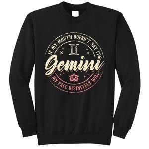 Gemini Horoscope Astrology Birthday Zodiac Sign Women Sweatshirt