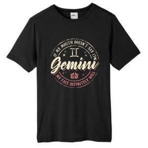 Gemini Horoscope Astrology Birthday Zodiac Sign Women Tall Fusion ChromaSoft Performance T-Shirt