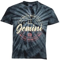 Gemini Horoscope Astrology Birthday Zodiac Sign Women Kids Tie-Dye T-Shirt