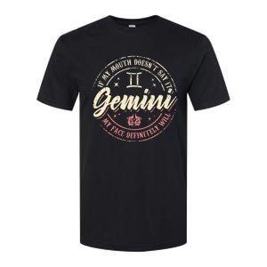 Gemini Horoscope Astrology Birthday Zodiac Sign Women Softstyle CVC T-Shirt