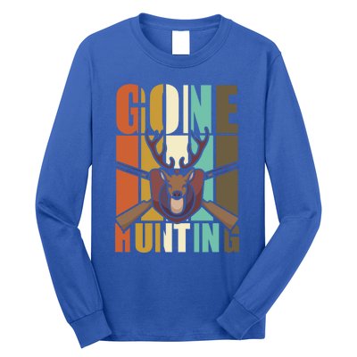 Gone Hunting Animal Deer Hunter Lovers Gift Long Sleeve Shirt