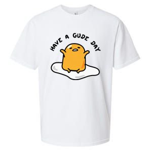 Gudetama Have A Gude Day Good Day Sueded Cloud Jersey T-Shirt