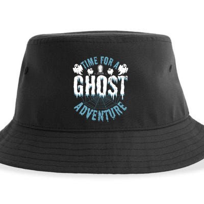 Ghost Hunting Adventures Quote For Paranormal Investigator Sustainable Bucket Hat