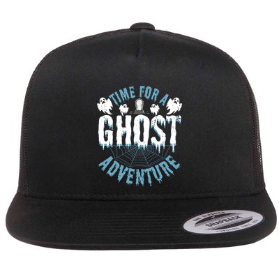 Ghost Hunting Adventures Quote For Paranormal Investigator Flatbill Hat