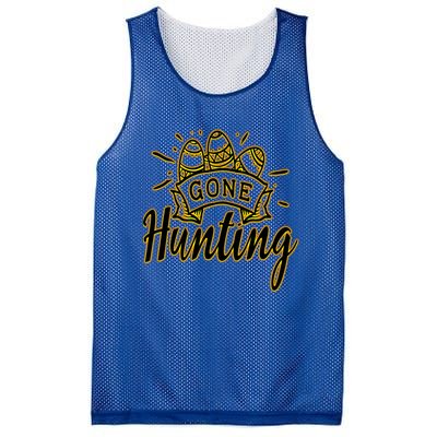 Gone Hunting! A Perfect Meme And A Great Gift! Funny Gift Mesh Reversible Basketball Jersey Tank