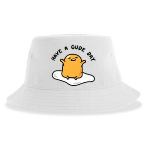 Gudetama Have A Gude Day Good Day Sustainable Bucket Hat