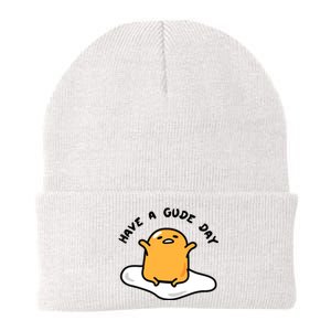 Gudetama Have A Gude Day Good Day Knit Cap Winter Beanie