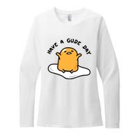 Gudetama Have A Gude Day Good Day Womens CVC Long Sleeve Shirt