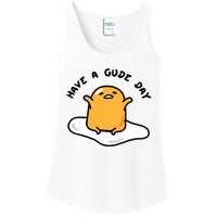 Gudetama Have A Gude Day Good Day Ladies Essential Tank