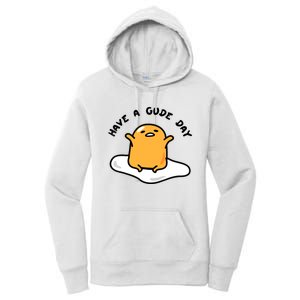 Gudetama Have A Gude Day Good Day Women's Pullover Hoodie