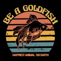 Goldfish Happiest Animal On Earth Cooling Performance Crew T-Shirt