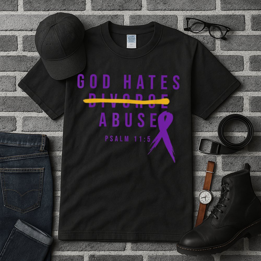 God Hates Abuse Tall T-Shirt
