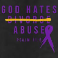 God Hates Abuse 11oz C Handle Ceramic Mug