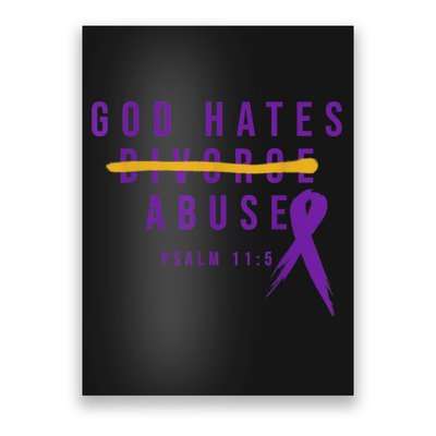 God Hates Abuse Poster