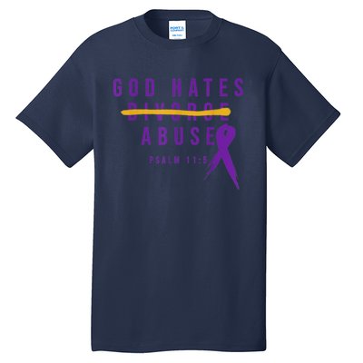 God Hates Abuse Tall T-Shirt