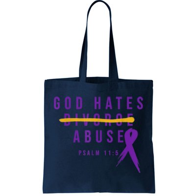 God Hates Abuse Tote Bag