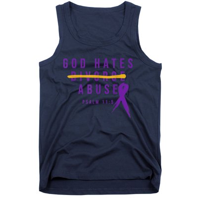 God Hates Abuse Tank Top