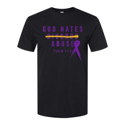 God Hates Abuse Softstyle CVC T-Shirt