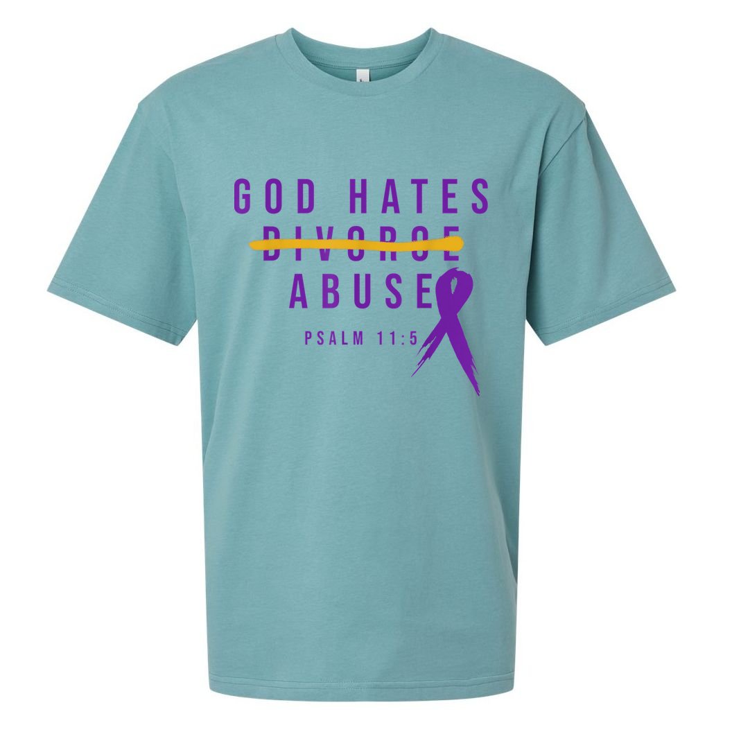 God Hates Abuse Sueded Cloud Jersey T-Shirt