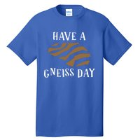 Geologist Have A Gneiss Day Funny Gift Tall T-Shirt