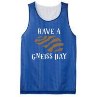 Geologist Have A Gneiss Day Funny Gift Mesh Reversible Basketball Jersey Tank