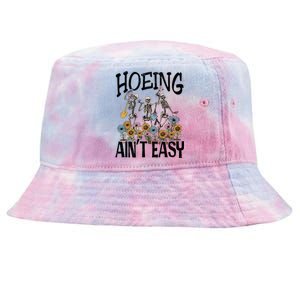 Garden Hoeing AinT Easy Tie-Dyed Bucket Hat