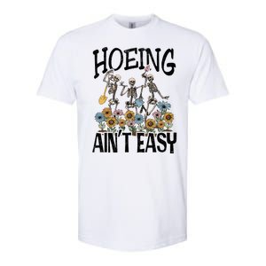 Garden Hoeing AinT Easy Softstyle CVC T-Shirt